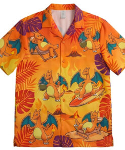 Charizard Beach Patrol 2026 Hawaiian Shirt