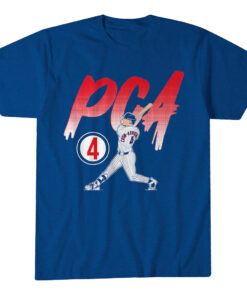 Chicago Cubs Pete Crow-Armstrong Slugger Swing Number T-Shirt