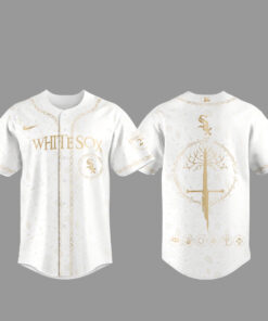 Chicago White Sox The Lord of The Rings 2026 Night White Baseball Jersey