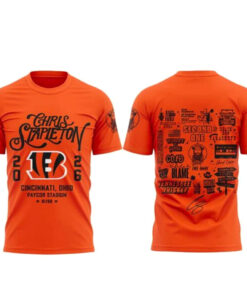 Cincinnati Bengals x Chris Stapleton All-American Road Show 2026 Shirt