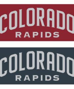 Colorado Rapids Two Tone Graphic Scarf - Soccer Fan Winter Accessory