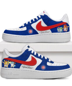 Custom Name Chicago Cubs x Pokémon Night 2026 Air Force 1 Shoes Sneakers