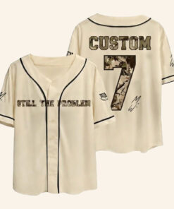 Custom Name Morgan Wallen Merch Still The Problem Tour 2026 Baseball Jersey