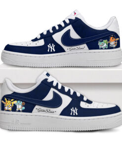 Custom Name New York Yankees x Pokémon Night 2026 Air Force 1 Shoes Sneakers