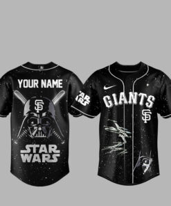 Custom Name San Francisco Giants x Star Wars 2026 Baseball Jersey