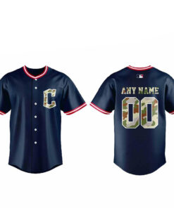 Custom Name and Number Cleveland Guardians Armed Forces Night 2026 Baseball Jersey