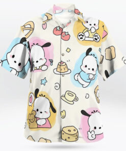 Cute Pochacco Hawaiian Shirt