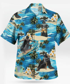Darth Vader Hawaiian Shirt Star Wars Tropical Beach Aloha Shirt