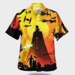 Darth Vader Star Wars Hawaiian Shirt Halloween Sunset Aloha Shirt