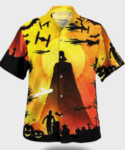 Darth Vader Star Wars Hawaiian Shirt Halloween Sunset Aloha Shirt