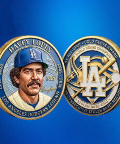 Davey Lopes Los Angeles Dodgers In Memoriam 1945-2026 Commemorative Coin