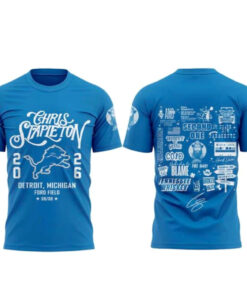 Detroit Lions x Chris Stapleton All-American Road Show 2026 Shirt