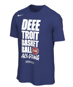 Detroit Pistons Basketball Playoffs All Dawg 2026 T-Shirt
