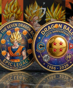 Dragon Warrior Dragon Ball 40Th Anniversary Commemorative Coin