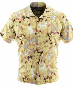 Electric Type Pokemon Hawaiian Shirt Men Women
