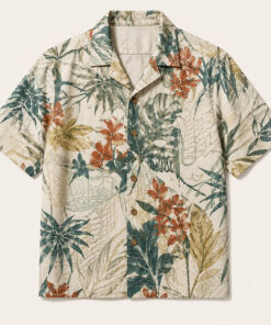 Euphoria Season 3 Zendaya Tropical Botanical Hawaiian Shirt