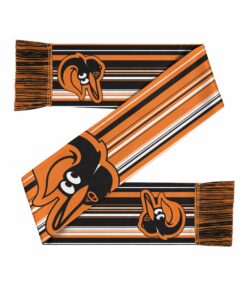 Unisex Baltimore Orioles Hyper Stripe Big Logo Graphic Scarf for Sports Fans