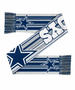 Unisex Dallas Cowboys Hyper Stripe Big Logo Graphic Scarf for Football Fans