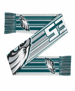 Unisex Philadelphia Eagles Hyper Stripe Big Logo Graphic Scarf for Sports Fans