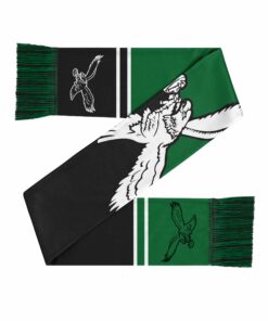 Unisex Philadelphia Eagles 2026 Colorblock Cropped Big Logo Graphic Scarf for Sports Fans
