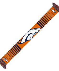Unisex Denver Broncos Big Logo Graphic Scarf for Football Fans