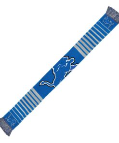 Unisex Detroit Lions Big Logo Graphic Scarf for Sports Fans