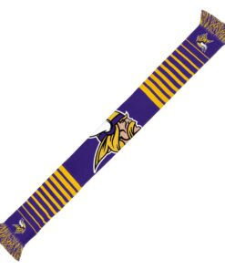 Unisex Minnesota Vikings Big Logo Graphic Scarf for Sports Fans