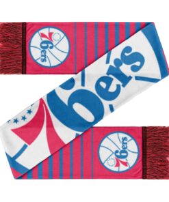 Unisex Philadelphia 76ers Big Logo Graphic Scarf for Sports Fans