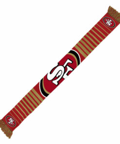 Unisex San Francisco 49ers Big Logo Graphic Scarf for Sports Fans