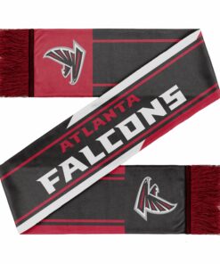 Unisex Atlanta Falcons Colorwave Wordmark Graphic Scarf for Sports Fans