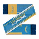 Unisex Los Angeles Chargers Colorwave Wordmark Graphic Scarf for Sports Fans