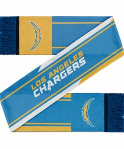 Unisex Los Angeles Chargers Colorwave Wordmark Graphic Scarf for Sports Fans