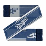 Unisex Los Angeles Dodgers Colorwave Wordmark Graphic Scarf for Baseball Fans