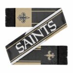 Unisex New Orleans Saints Colorwave Wordmark Graphic Scarf for Sports Fans
