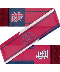 Unisex St. Louis Cardinals Colorwave Wordmark Graphic Scarf for Sports Fans