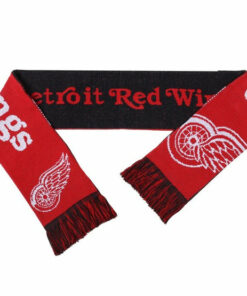 Unisex Detroit Red Wings Split Logo Graphic Scarf for Sports Fans