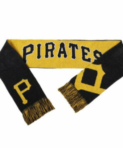 Unisex Pittsburgh Pirates Split Logo Graphic Scarf for Sports Fans