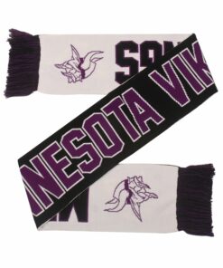 Unisex Minnesota Vikings Wordmark Graphic Scarf for Sports Fans