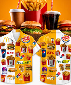 Fast Food Lover Summer 2026 Hawaiian Shirt