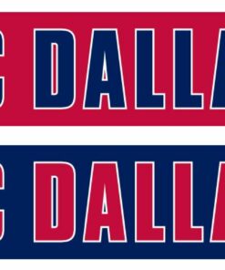 FC Dallas Two Tone Graphic Scarf - Soccer Fan Winter Accessory
