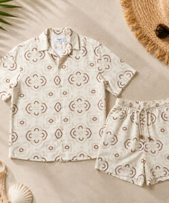 Floral Pattern Summer 2026 Hawaiian Shirt and Shorts