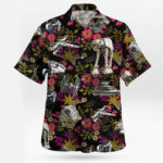 Galactic Battle Floral Hawaiian Shirt Star Wars Inspired Aloha Style