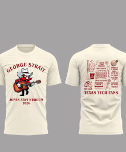 George Strait x Texas Tech At Jones AT&T Stadium Shirt