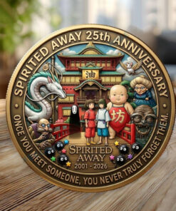 Ghibli Spirited Away 25th Anniversary Coin 2001-2026