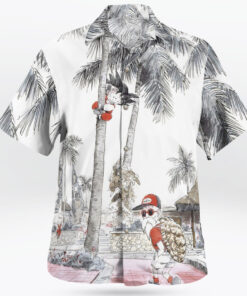 Goku and Master Roshi Hawaiian Shirt
