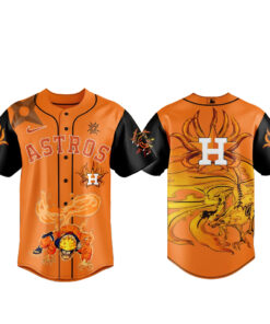 Houson Astros x Naruto Kurama Baseball Jersey