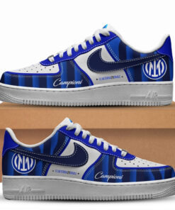 Inter Milan Campioni d'Italia Scudetto 2026 Air Force 1 Shoes Sneakers