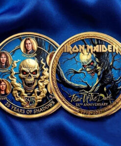Iron Maiden Fear of the Dark 35th Anniversary Commemorative Coin