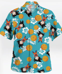 Kid Goku Dragon Ball Summer Vibes Hawaiian Shirt