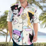 Kuromi-Hello-Kitty-Hawaiian-Tropical-Shirt.jpg